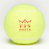 His Queen Tennisballen (Voorkant)
