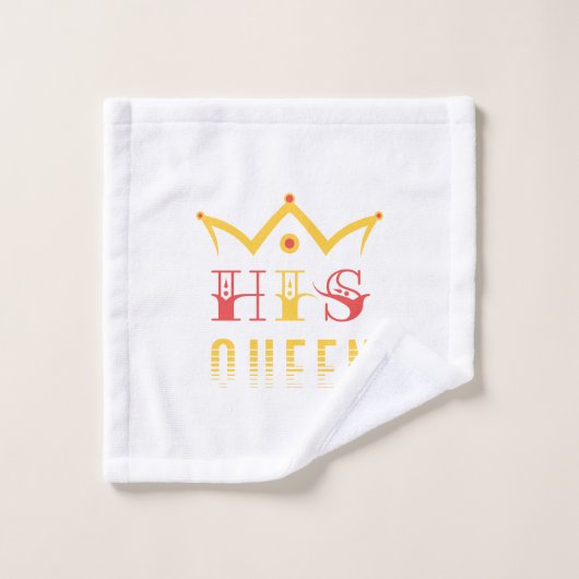 His Queen Washandje (Wasdoekje)