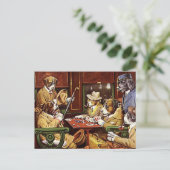 His Station and Four Aces, Briefkaart (Staand voorkant)