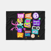 His Way Is Better Christian Coquette Aesthetic You Fleece Deken (Voorkant (Horizontaal))