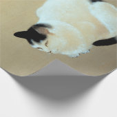 Hishida Shunso Cat en Plum Blossom Cadeaupapier (Hoek)
