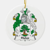 Hislop Family Crest Keramisch Ornament (Voorkant)