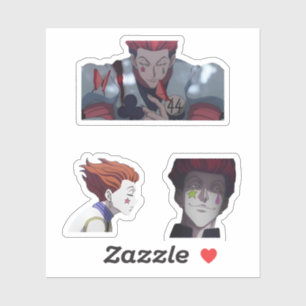 hisoka hunter x hunter animter sticker pack