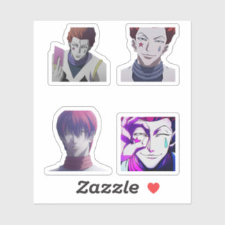hisoka hunter x hunter animter sticker pack