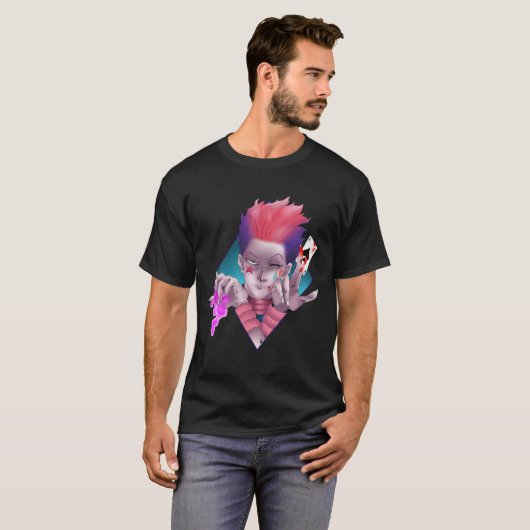Hisoka Shirt Hunter X Hunter Manga Strip HXH Anime (Voorkant volledig)