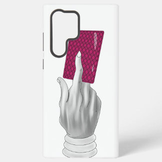 Hisoka's hand met kaart samsung galaxy hoesje