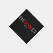 HISONLY John 3:16 Servetten (Hoek)