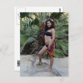 Hispanic Beauty Briefkaart (Voorkant / Achterkant)