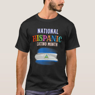 Hispanic Ceremony Maand Prideful Latijn Ami T-shirt