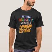 Hispanic Ceremony Maand Prideful Latijn Ami T-shirt (Voorkant)