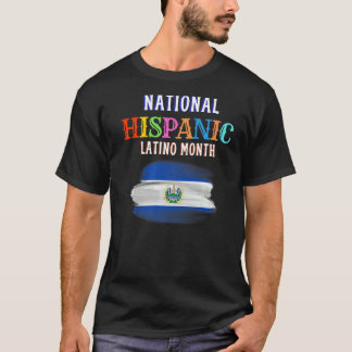 Hispanic Ceremony Maand Prideful Latijn Ami T-shirt