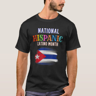 Hispanic Ceremony Maand Prideful Latijn Ami T-shirt