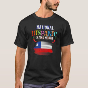 Hispanic Ceremony Maand Prideful Latijn Ami T-shirt