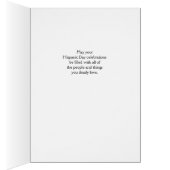 Hispanic Day, Flamenco Dancer in Red Dress, Fan (Binnen (Rechts))