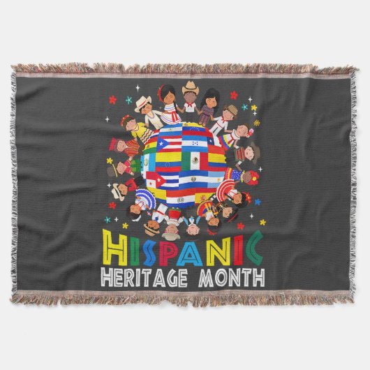 Hispanic Erfgoed Maand Deken (Voorkant)