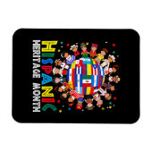 Hispanic Erfgoed Maand Magneet (Horizontaal)