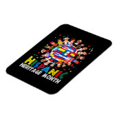 Hispanic Erfgoed Maand Magneet (Linkerzijde)