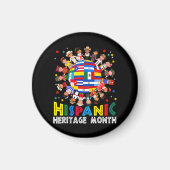 Hispanic Erfgoed Maand Magneet (Voorkant)
