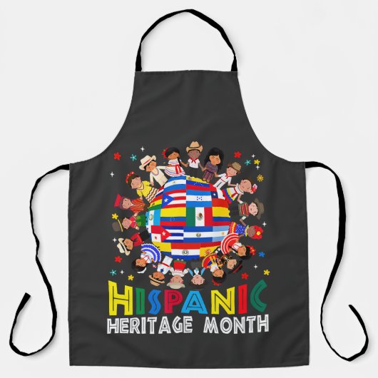 Hispanic Erfgoed Maand Schort (Voorkant)