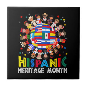 Hispanic Erfgoed Maand Tegeltje