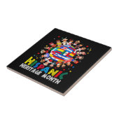 Hispanic Erfgoed Maand Tegeltje (Zijkant)