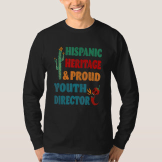 Hispanic Erfgoed & Trots Jeugdregisseur T-shirt