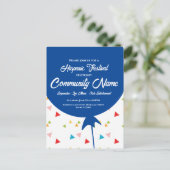 Hispanic Festival Heritage Month Flyer Briefkaart (Staand voorkant)