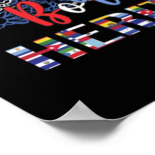 Hispanic Heritage Boricua Poster (Hoek)