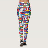 Hispanic Heritage Flag Leggings (Achterkant)