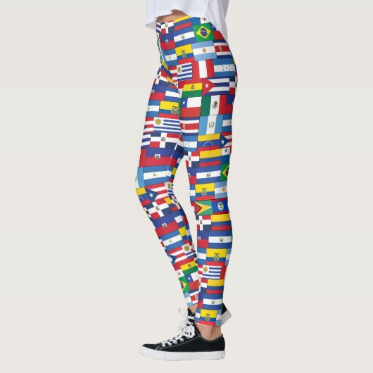 Hispanic Heritage Flag Leggings (Links)