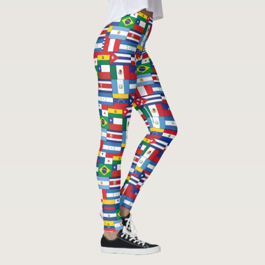 Hispanic Heritage Flag Leggings (Rechts)