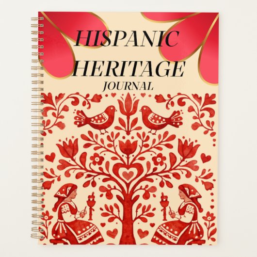 Hispanic Heritage Journaal Planner (Voorkant)