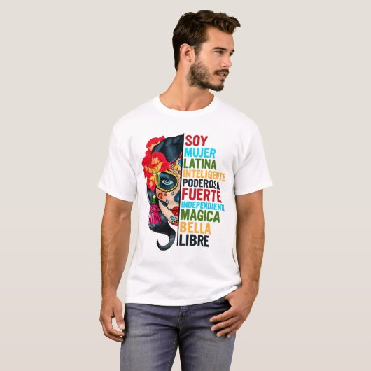 Hispanic Heritage-maand T-shirt (Voorkant volledig)