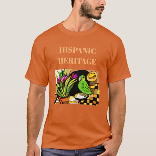 HISPANIC HERITAGE MAAND T-SHIRT (Voorkant)