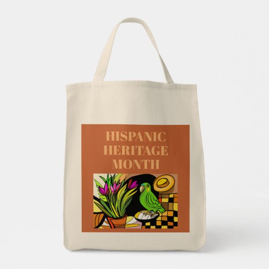 HISPANIC HERITAGE MAAND TOTE BAG (Achterkant)