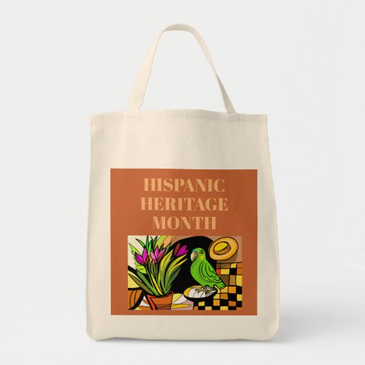 HISPANIC HERITAGE MAAND TOTE BAG (Voorkant)