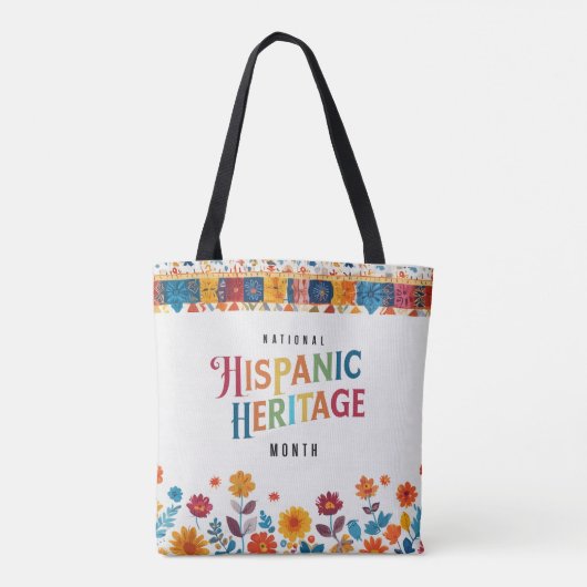 Hispanic Heritage-maand Tote Bag (Achterkant)