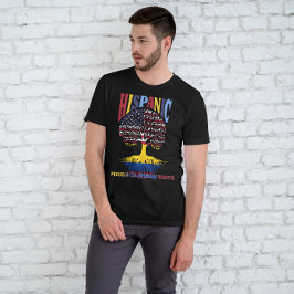 Hispanic Heritage Maand Trots Colombiaanse roots T-shirt