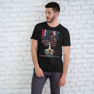 Hispanic Heritage Maand Trots op mijn Mexicaanse r T-shirt