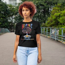 Hispanic Heritage Maand Trotse Argentijnse roots T-shirt