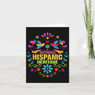 Hispanic Heritage Month Alle Landen Hart Handen Kaart