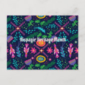 Hispanic Heritage Month Briefkaart (Voorkant)