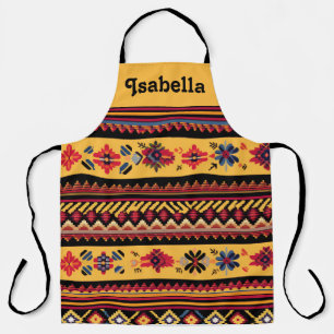 Hispanic Heritage Month Folk Art Patterned Schort