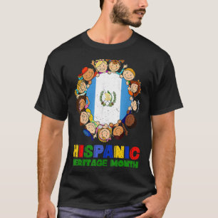 Hispanic Heritage Month Guatemala Kinder jongens m T-shirt