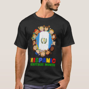 Hispanic Heritage Month Guatemala Kinder jongens m T-shirt
