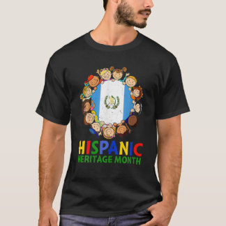 Hispanic Heritage Month Guatemala Kinder jongens m T-shirt