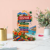 Hispanic Heritage Month Kustviering Acryl Bord (Huwelijk)