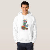 Hispanic Heritage Month Kustviering Hoodie (Voorkant volledig)