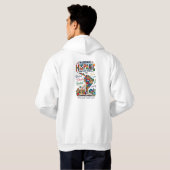Hispanic Heritage Month Kustviering Hoodie (Achterkant volledig)