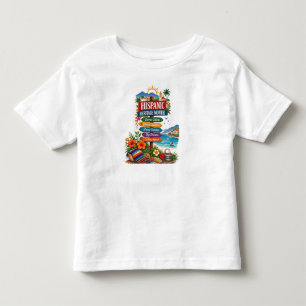Hispanic Heritage Month Kustviering Kinder Shirts